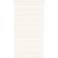 vidaXL Dubbele rolgordijn, marmerbeige, 80x100 cm, stofbreedte 75,9 cm, polyester