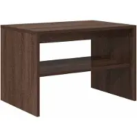 vidaXL Tv-meubel 60x40x40 cm bewerkt hout bruin eikenkleur