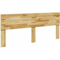 vidaXL Hoofdbord 200 cm massief eikenhout