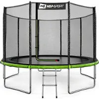 Hop-Sport Hop Sport HS-T12A – Trampoline – Ø366 cm 12FT – Buitennet Veiligheidsnet – Incl. Ladder