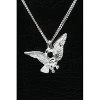 MOOYE ® - Collectie Zilveren Arend ketting hanger