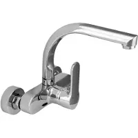 Aquanello Casa Keuken Muurkraan met Bovenuitloop Chroom CR-1003-CS
