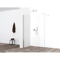 Wiesbaden Inloopdouche Eco 120x220 Cm 8 Mm Nano Coating Helder Glas Chroom
