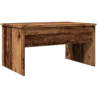 vidaXL Salontafel 80x50,5x41,5 cm bewerkt hout oud houtkleurig