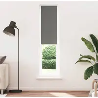 vidaXL Rolgordijn verduisterend 60x230cm stofbreedte 55,7 cm polyester