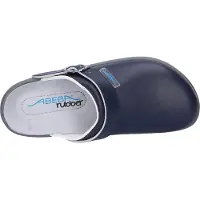 ABEBA Werk schoenen Rubber Medische klomp – Leer, Src, Saniteitsklomp