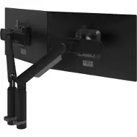 Dataflex 65.213 flat panel bureau steun 131,6 cm (51.8") Klem/doorvoer Zwart (65.213)