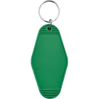 Combicraft Blanco Hunter hotel sleutelhanger 45x88mm groen - 5 stuks