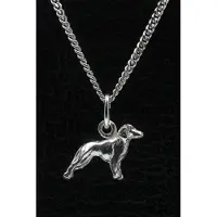MOOYE ® - Collectie Zilveren Duitse brak ketting hanger - klein