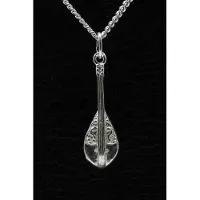 MOOYE ® - Collectie Zilveren Luit ketting hanger