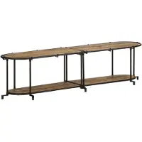 vidaXL Tv-meubel 160x42x40 cm massief ruw mangohout