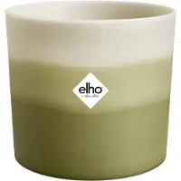 Elho Bloempot Colour Gradient - Kunststof - Bamboegroen - Diam.18xh16,8cm
