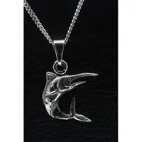 MOOYE ® - Collectie Zilveren Marlijn ketting hanger