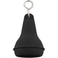 Combicraft Hotel sleutelhanger Mayfair met open onderkant 41x70mm zwart - 10 stuks