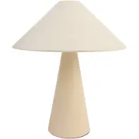 Light & Living Design tafellamp Dolore zand bruin