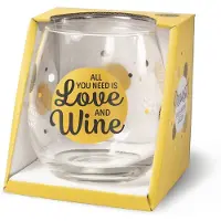 Miko Wijnglas Love Proost! (transparant)