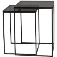 Kaheku Tisch Eklund, set van 2, zwart, artikelnummer 323025913