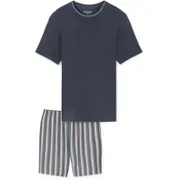 Schiesser Pyjama Short charcoal 181182 54/XL