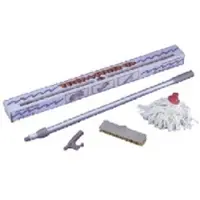 Goldenship Boat Hook&washing Kit Zilver 120-215 cm