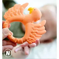 Natruba Natuurlijke bijtring, Papegaai, Oranje