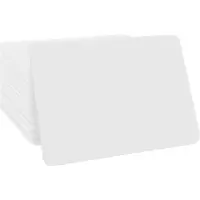 Combicraft blanco munten rechthoek 85x55mm wit - per 100 stuks