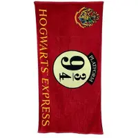 Groovy Harry Potter Hogwarts Express 9 3/4 Cotton Towel Rood Kinderen