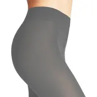 Falke Damen Family eenkleurig katoen panty dames flanell - maat 3210