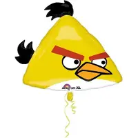 Amscan - Folie Super Shape Angry Bird Geel