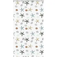 vidaXL Doucherolgordijn met cassette 130x240 cm stofbreedte 126 cm