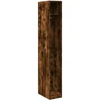 vidaXL Kledingkast 30x50x200 cm bewerkt hout gerookt eikenkleurig