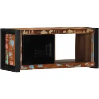 vidaXL Tv-meubel 80x30x35 cm massief gerecycled hout