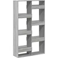 vidaXL Boekenkast 100x33x175 cm bewerkt hout grijs sonoma eikenkleurig