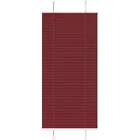 vidaXL Plissé rolgordijn 65x150 cm stofbreedte 64,4 cm bordeauxrood