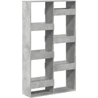 vidaXL Boekenkast 100x33x175 cm bewerkt hout betongrijs