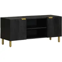 vidaXL TV-kast, zwart, 105x33x46 cm, houtvezel