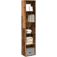 vidaXL Boekenkast 40x30x189 cm bewerkt hout oud houtkleurig