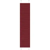 vidaXL Plissé rolgordijn 50x200 cm stofbreedte 49,4 cm bordeauxrood