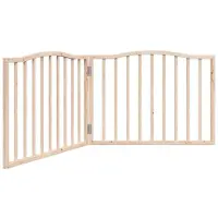 vidaXL - Hondenhek - inklapbaar - 2 - panelen - 160 - cm - populierenhout