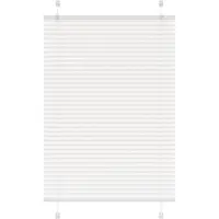 vidaXL Plissé rolgordijn 100x150 cm stofbreedte 99,4cm polyester wit