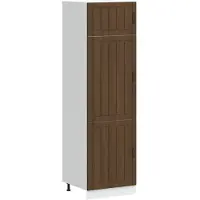 vidaXL Keukenkast Lucca bewerkt hout bruin eikenkleur