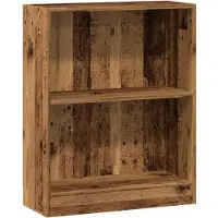 vidaXL Boekenkast 60x24x76 cm bewerkt hout oud houtkleurig