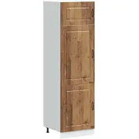 vidaXL Keukenkast Kalmar bewerkt hout oud houtkleurig