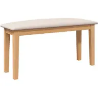 vidaXL Bank 90 cm massief hout rubber