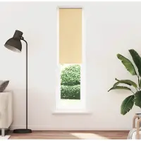 vidaXL Rolgordijn verduisterend 50x210cm stofbreedte 45,7 cm polyester