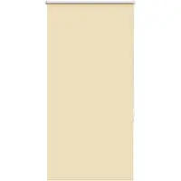vidaXL Verduisteringsgordijn, beige, 85x175 cm, stofbreedte 80,7 cm, polyester