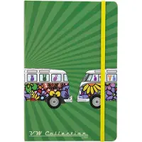 Brisa VW Collection - Volkswagen notitieboek, dagboek, hardcover, VW-fan cadeau (DIN A5)