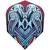 Shot Viking Raven Blue Std. - Dart Flights