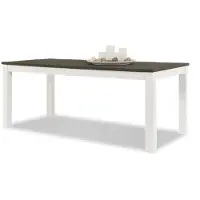 Bommel Wonen Eettafel (160x90cm) Lakewood - Clear/Mindi Darkbrown