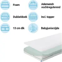 Aerosleep Matras + Topper Led EvoDuo 60x120