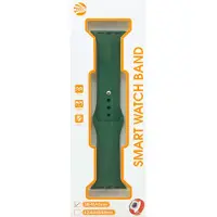 MG smartwatch bandje Silicoon voor watch bandje - Dennengroen - Geschikt Voor 38 / 40 / 41mm - Smartwatch Siliconen Bandje